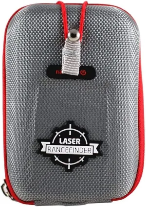 Navitech Grey EVA Hard Case/Rangefinder Cover Compatible With Leica Rangemaster 2700-B Golf GPS Rangefinder with Caribina