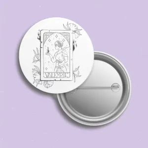 Nesta Valkyrie ACOTAR Pin | Bookish Pinback Button