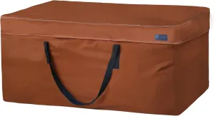 NettyPro Outdoor Patio Cushion Storage Bags Water-Resistant Large Storage Bag with Zipper and Handle for Patio Furniture Cushion Christmas Tree 7.5 Ft, 50 x 15 x 25 Inch, Brown