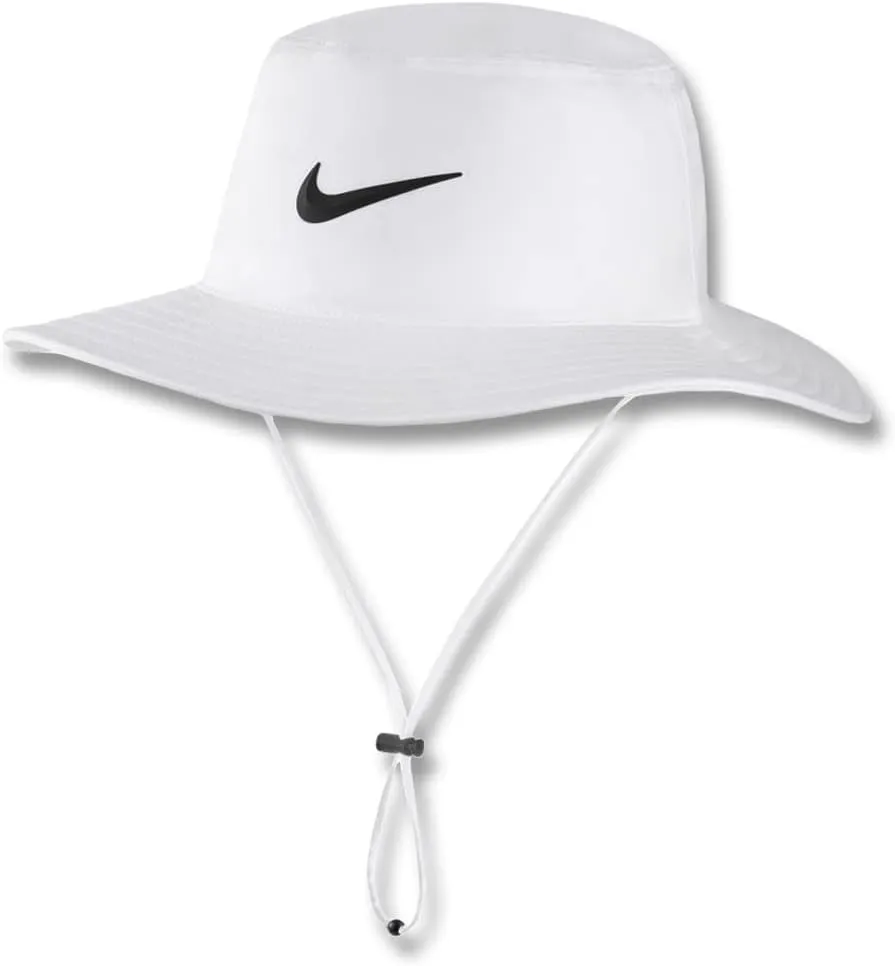 Nike 2022 Dri-FIT UV Golf Bucket Hat White/Black Large/X-Large