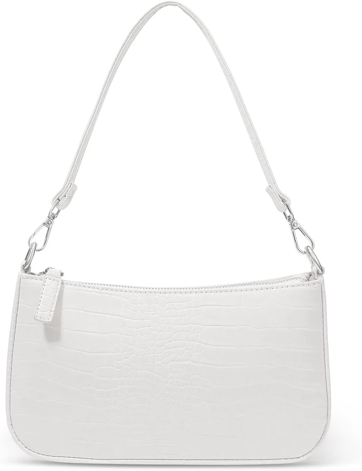 NIUEIMEE ZHOU Small Shoulder bag with 2 Removable Straps Cross Body Clutch Purse Handbag for Women