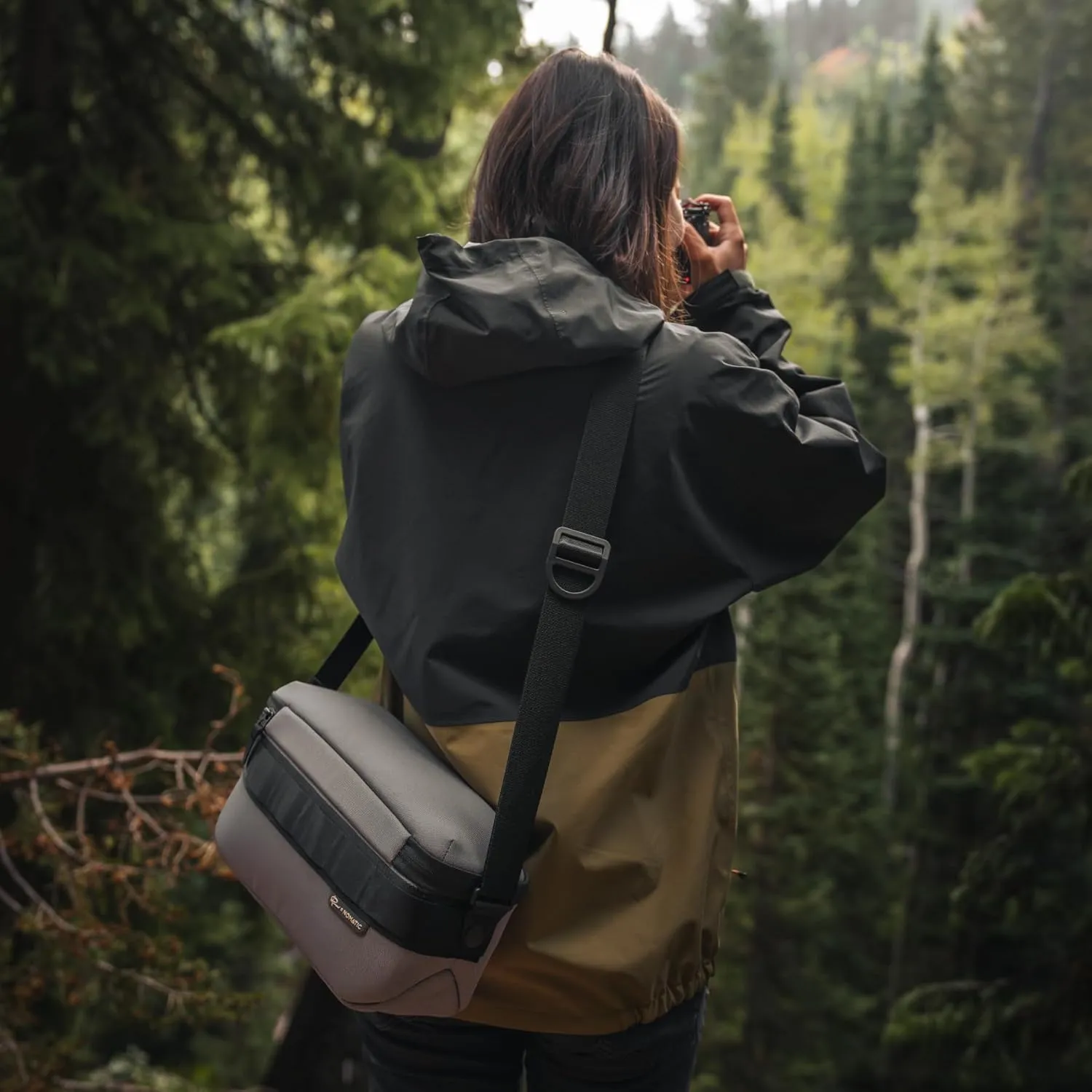 NOMATIC Luma Camera Sling 9L - Sling Bag Designed by Peter McKinnon - Camera Bag for Photographers (Stone)