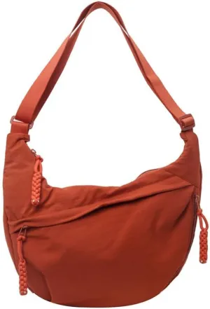 Nylon Crescent Crossbody Bag for Women Luna Bag Dumpling Bag Hobo Bag Moon Shoulder Bag