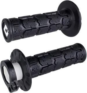 ODI Rogue MX Motorcross Grip Set Black Lock On