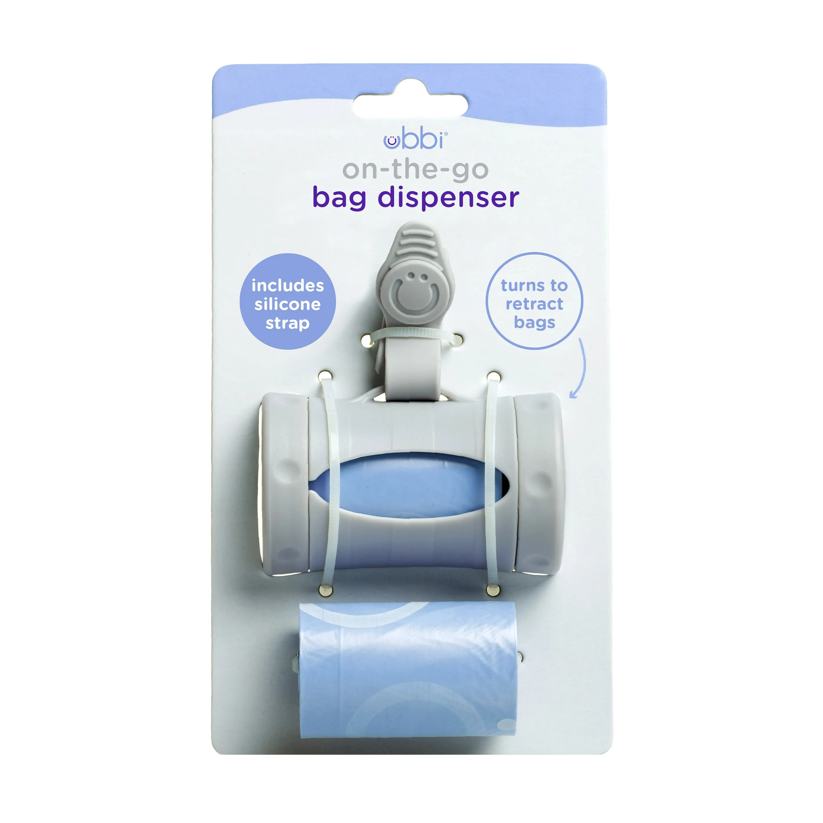 on-the-go bag dispenser