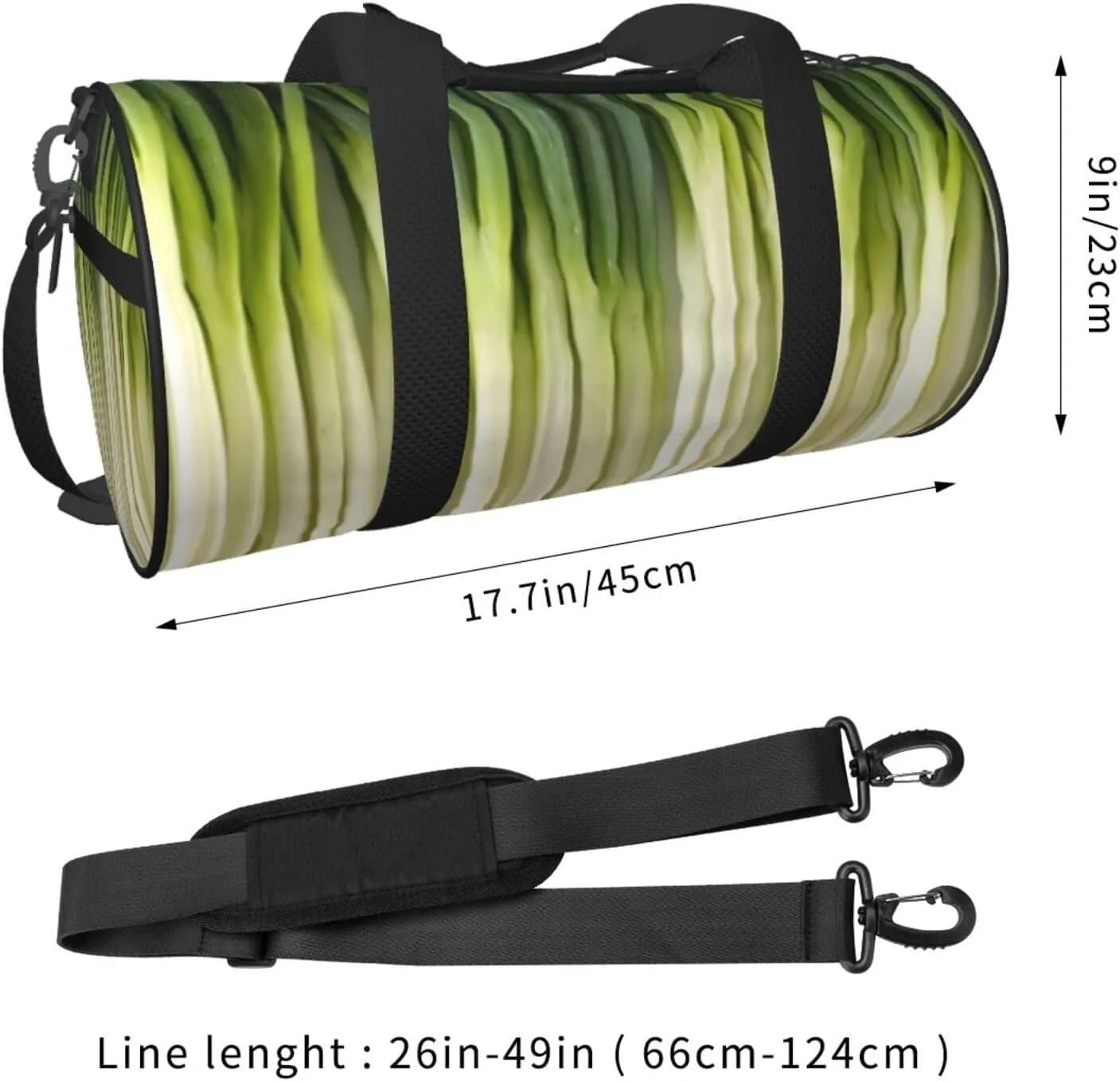 Onion Sports Gym Duffel Bag For Men Women Weekender Travel Workout Training Handbag
