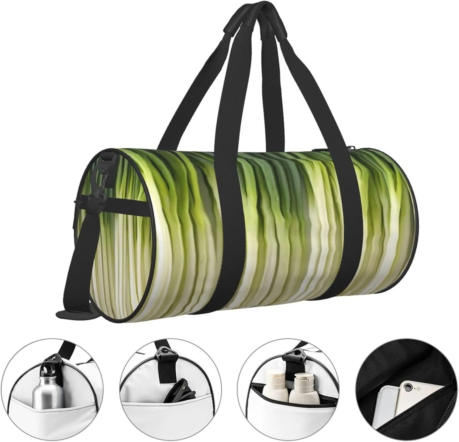Onion Sports Gym Duffel Bag For Men Women Weekender Travel Workout Training Handbag