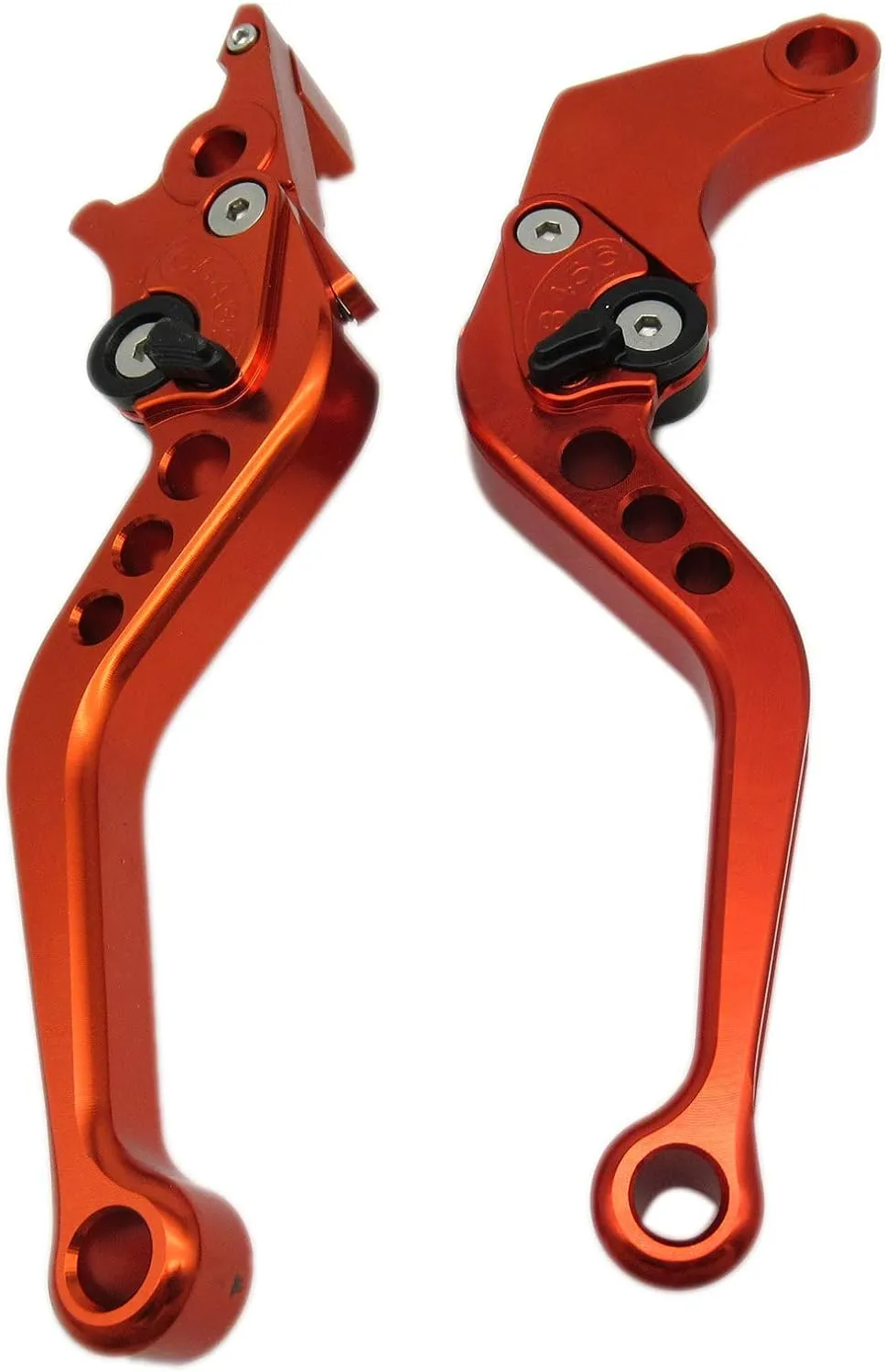 Orange CNC 6 Position Shorty Brake Clutch Lever for HYOSUNG GT250R 2006 2007 2008