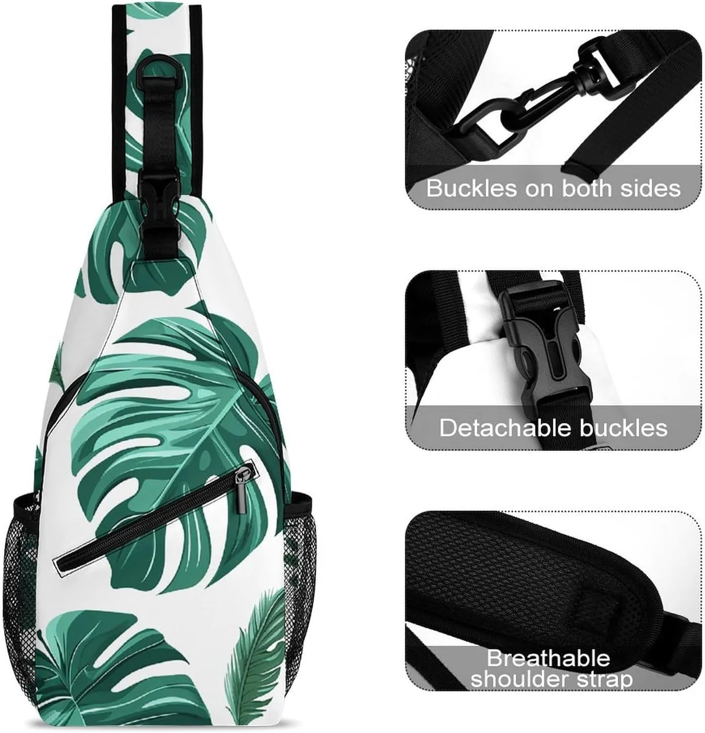 Oranges And Lemons Crossbody Bag, Sling Bag, Sling Backpack, Belt Bags for Travel Outdoors Hiking