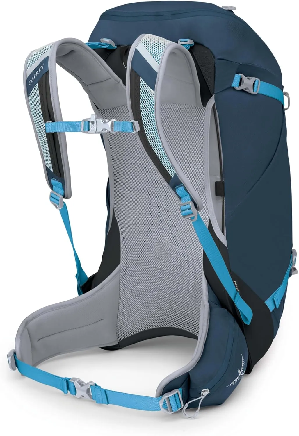 Osprey Hikelite 32L Unisex Hiking Backpack, Atlas Blue, M/L