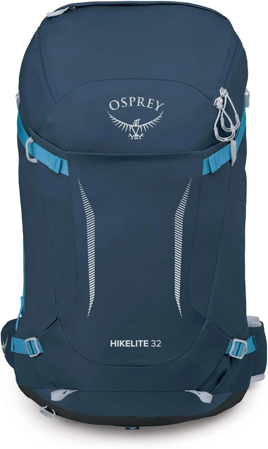 Osprey Hikelite 32L Unisex Hiking Backpack, Atlas Blue, M/L
