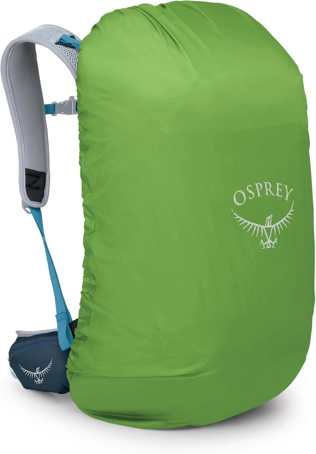 Osprey Hikelite 32L Unisex Hiking Backpack, Atlas Blue, M/L