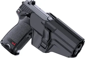 Paddle Holster for H&K USP 9mm/40 Full Size, 60 Adjustable Cant OWB Polymer Holster for Heckler & Koch USP 9 mm .40, Black Finish, Right Hand.Not Fit HK USP.45 Auto & HK VP9/VP40