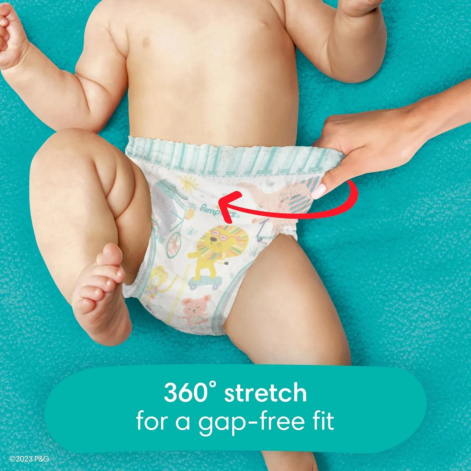 Pampers Diapers - Cruisers 360 - Size 5, 100 Count, Babyproof up to 100% Leakproof Pull-On Diaper