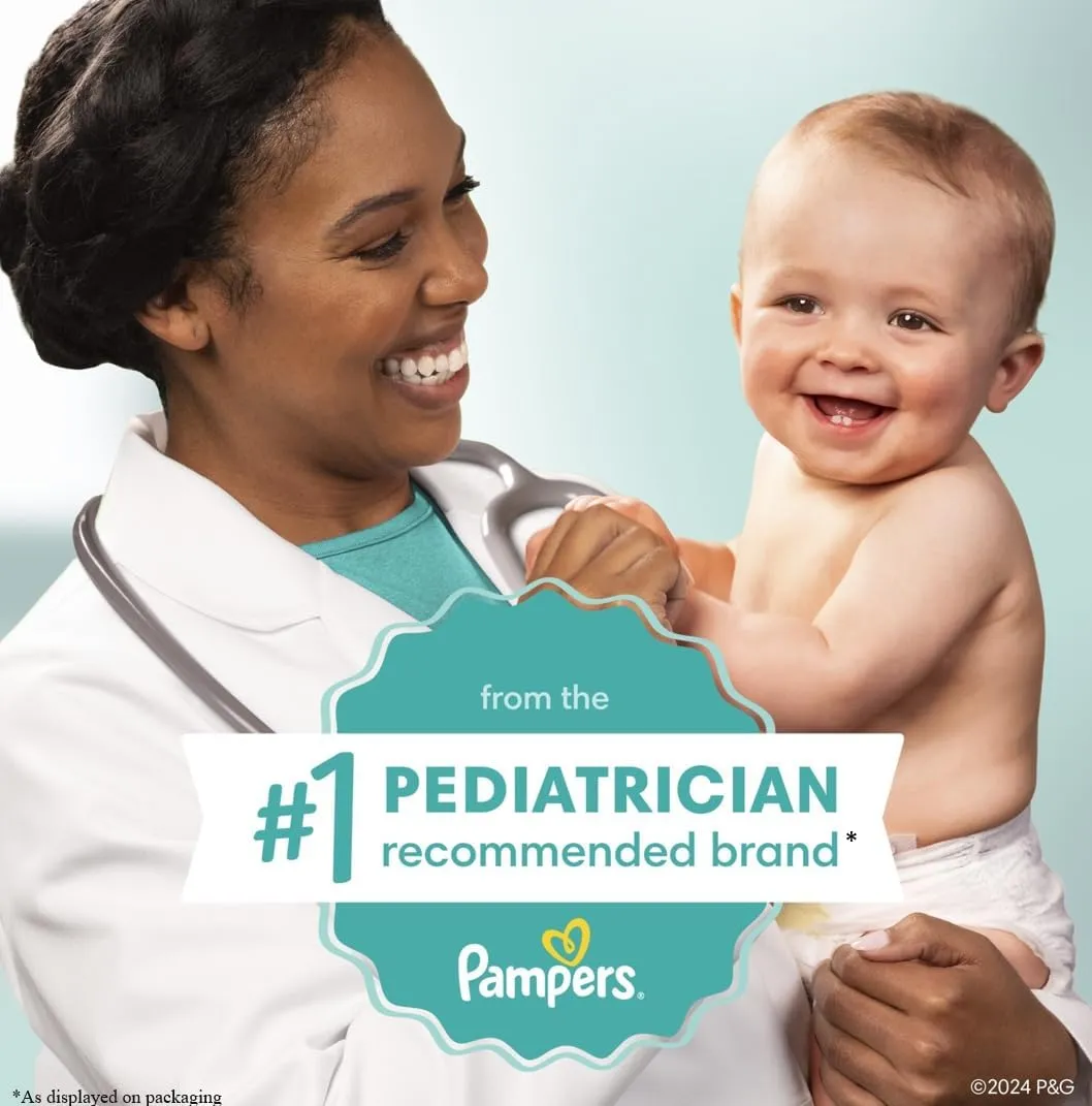 Pampers Diapers - Swaddlers 360 - Size 5, 52 Count, for up to 100% Leakproof Premium Skin Protection