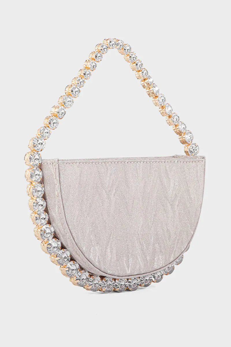 Party Wear Clutch BH0117-Rose Gold