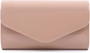 Patent Leather Envelope Clutch Purse Shiny Shoulder Bag Candy Chain Evening Bag Elegant Handbag