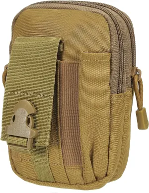 PATIKIL Dump Pouch, Folding Dump Waist Bag Roll-Up Drawstring Utility Tool Storage Pack Backpack Shooting Climbing Sports Bag