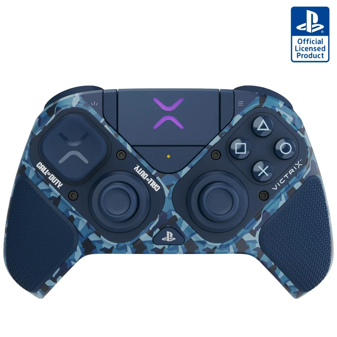 PDP Victrix Pro BFG Wireless Controller for PS4/PS5/PC, Sony 3D Audio, Modular Back Buttons/Clutch Triggers/Joystick, Call of Duty Midnight Mask