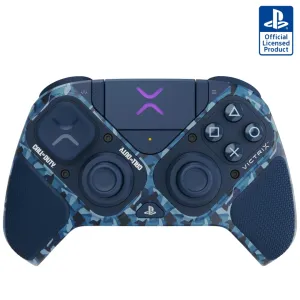 PDP Victrix Pro BFG Wireless Controller for PS4/PS5/PC, Sony 3D Audio, Modular Back Buttons/Clutch Triggers/Joystick, Call of Duty Midnight Mask