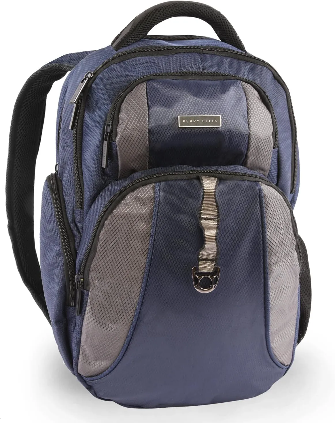 Perry Ellis P14 Business Laptop Backpack, Navy, One Size