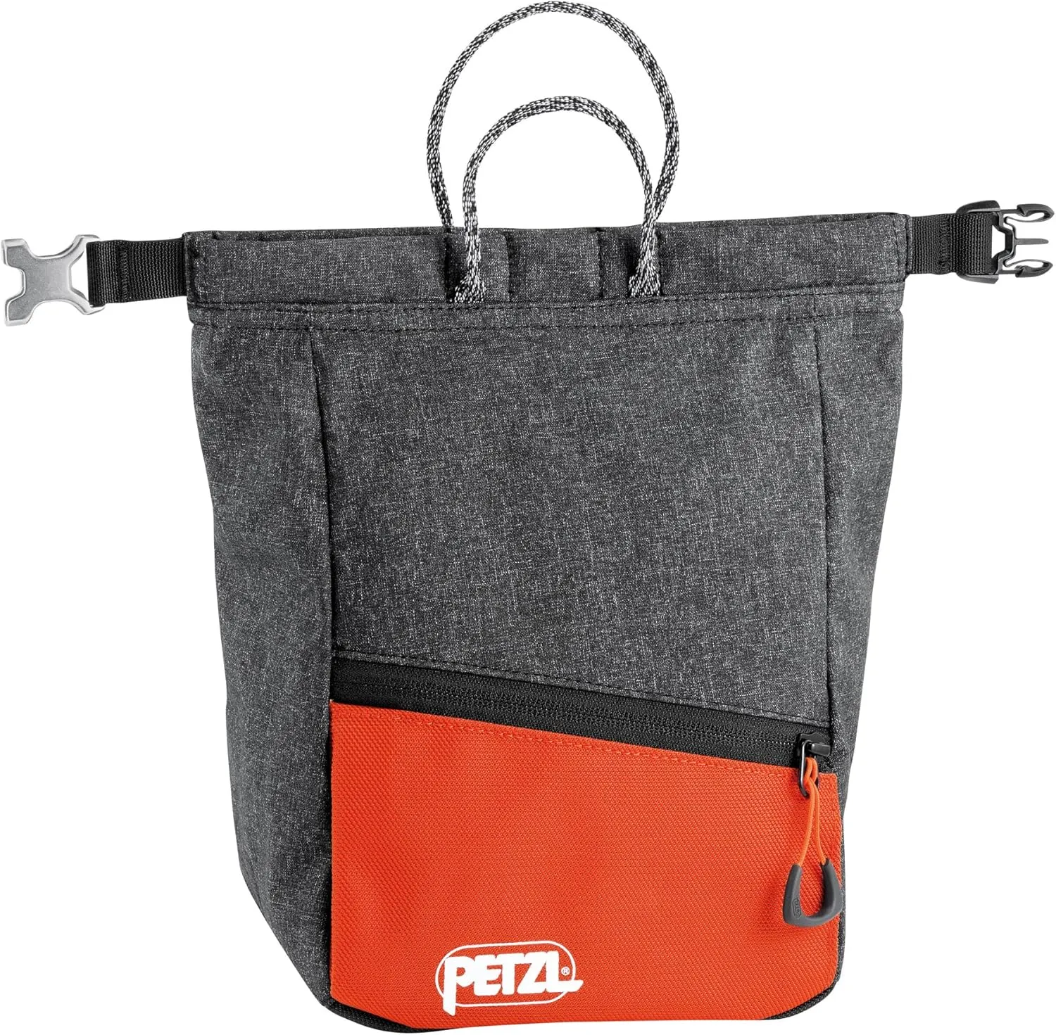 Petzl SAKAB Chalk Bag - Large, Roll-Top Bouldering Chalk Bucket