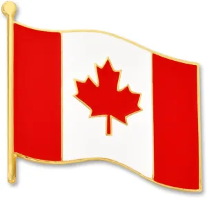 PinMart World Flag Enamel Lapel Pin