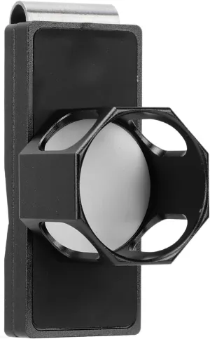 Pool Chalk Case Quiet Clip, Billiard Chalk Holder Clip Portable Convenient Octagonal Inner Round Magnetic for Tournament