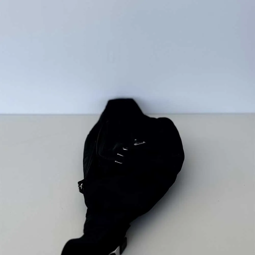 Prada Logo Nylon Belt Bag