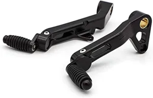 PROCNC Motorcycle Brake Clutch Gear Pedal Lever Pour Fit for Ducati Monster 821 1200 1200R 2014 2015 2016 2017 2018 2019 (Black)