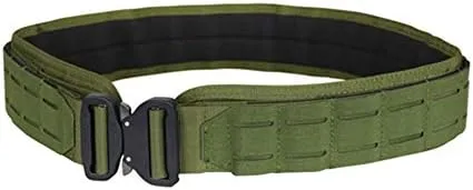 Prolinemax Large OD Green LCS COBRA Tactical Belt HD Molle Pals Nylon Padded 2 Belt