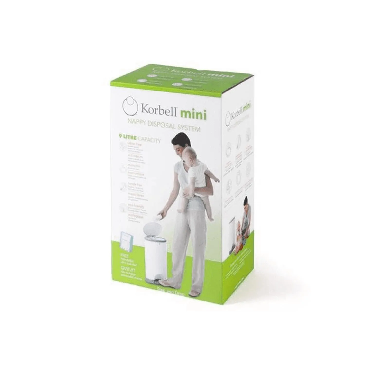 Promedix Travel Set Kids Crib125x65x74cm   9L Diaper Container Mosquito Net Wheels