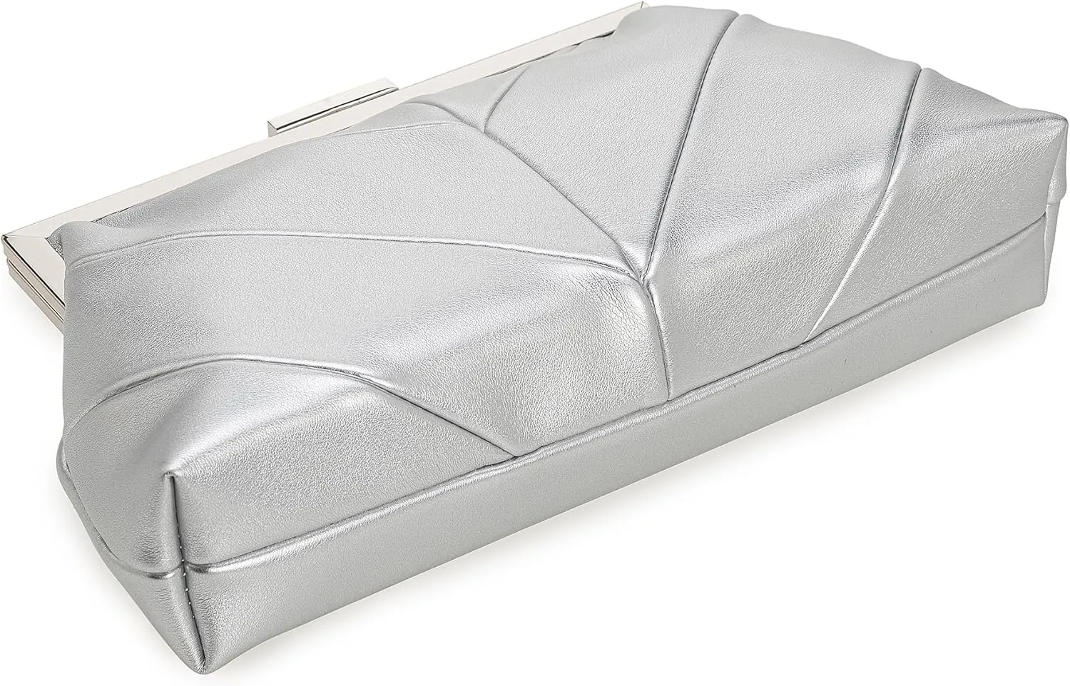 PU Clutch Purse for Women Dressy Evening Bag Formal Handbag for Wedding, Prom, Cocktail Party