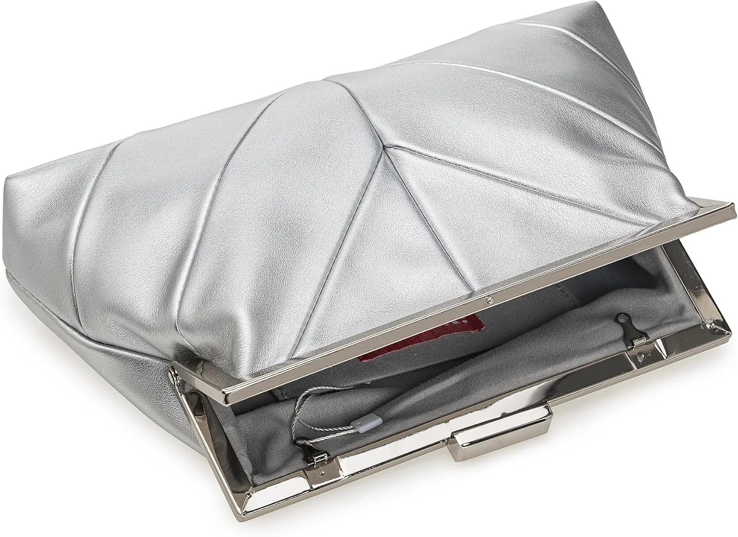 PU Clutch Purse for Women Dressy Evening Bag Formal Handbag for Wedding, Prom, Cocktail Party
