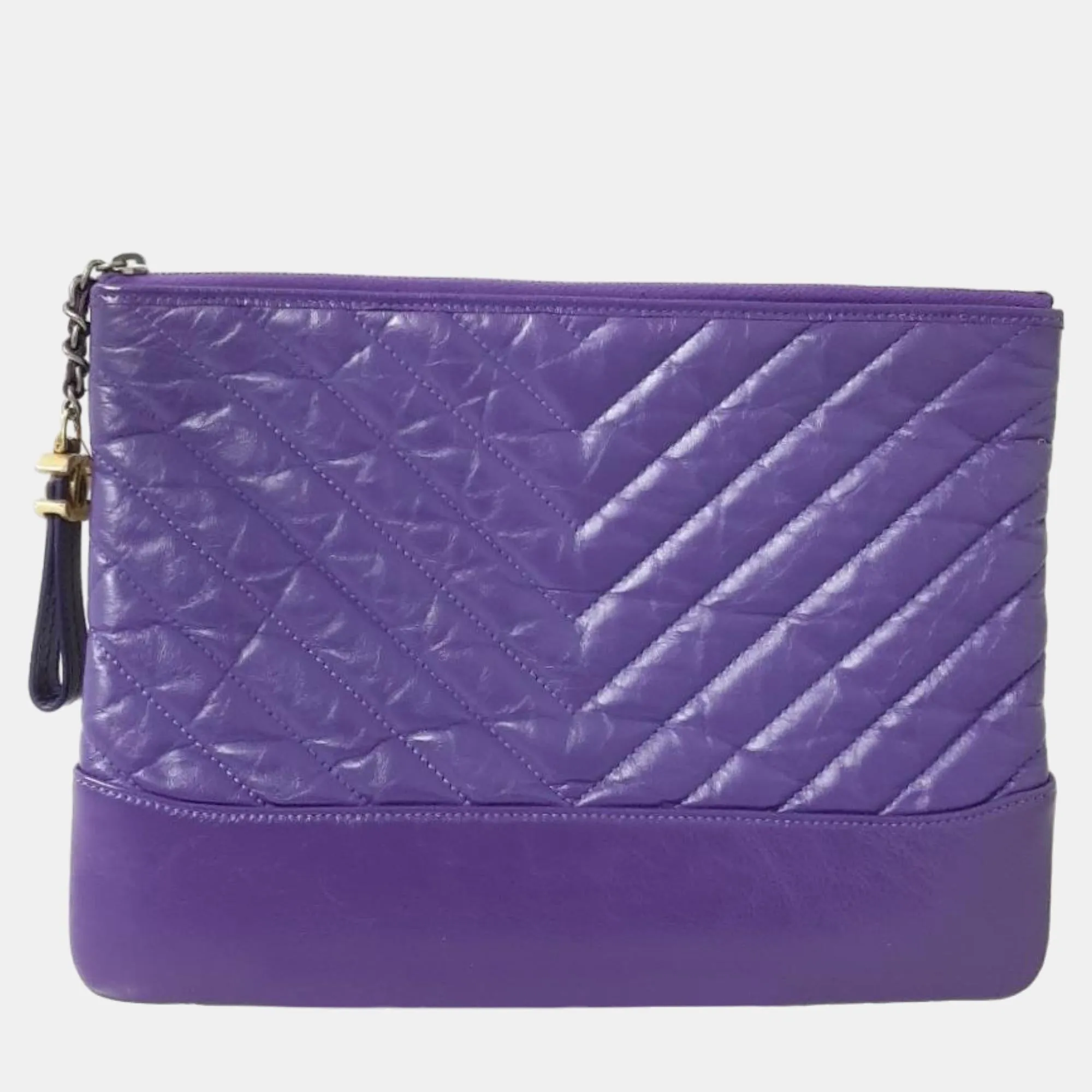Purple Vintage Gabrielle Clutch