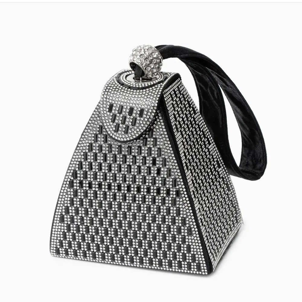 Pyramid Clutch Bag