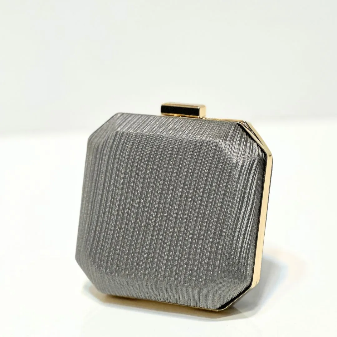 Radiance Satin Clutch