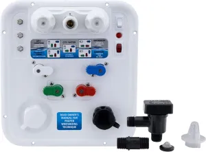 RecPro RV Water Management Panel | Nautilus P4 | 8-Function City-Water Fill (No, Don't Include Install Kit) | Made in USA