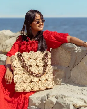 Rectangle wicker bag