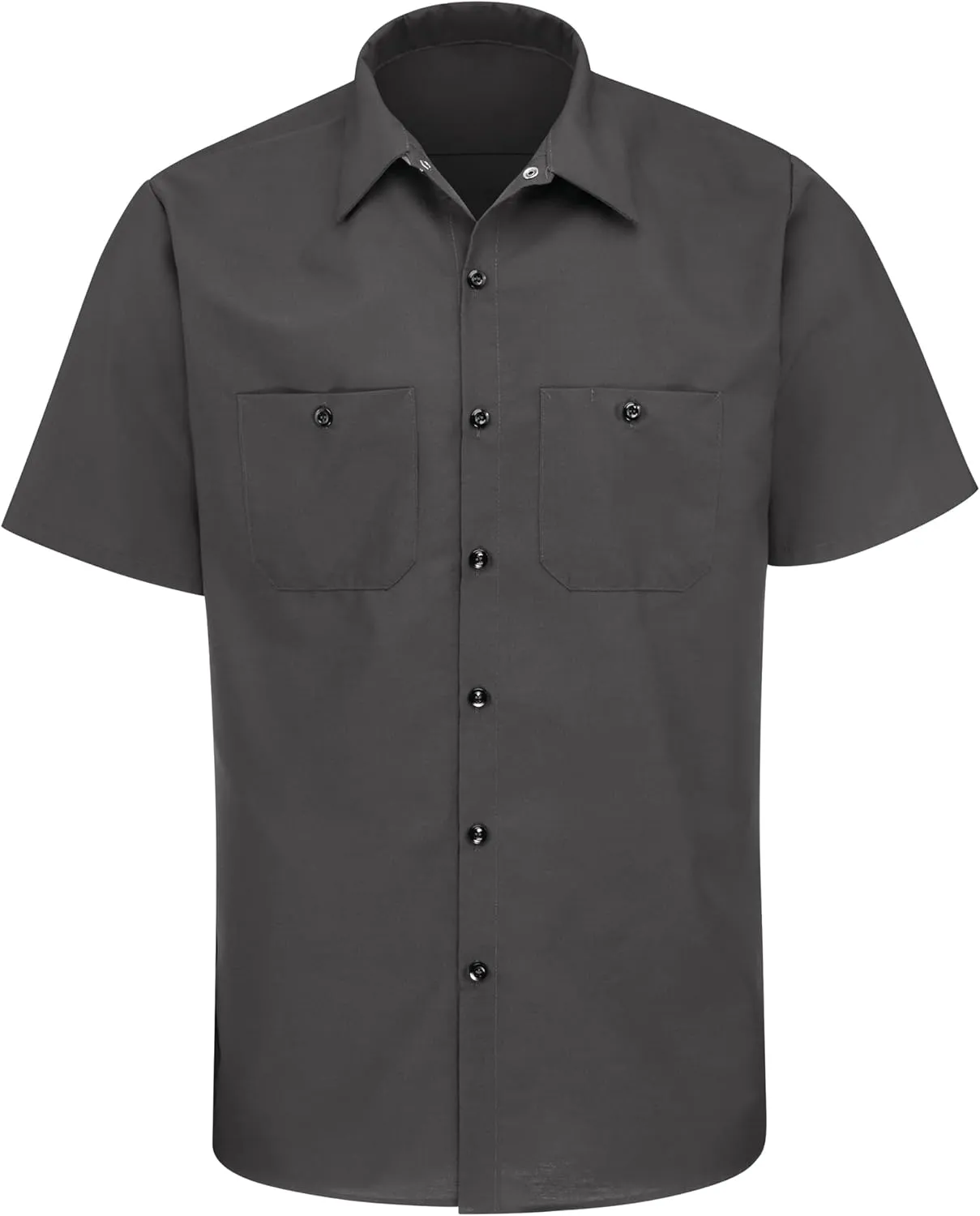 Red Kap Men's Industrial Work Shirt, Regular Fit, Short Sleeve