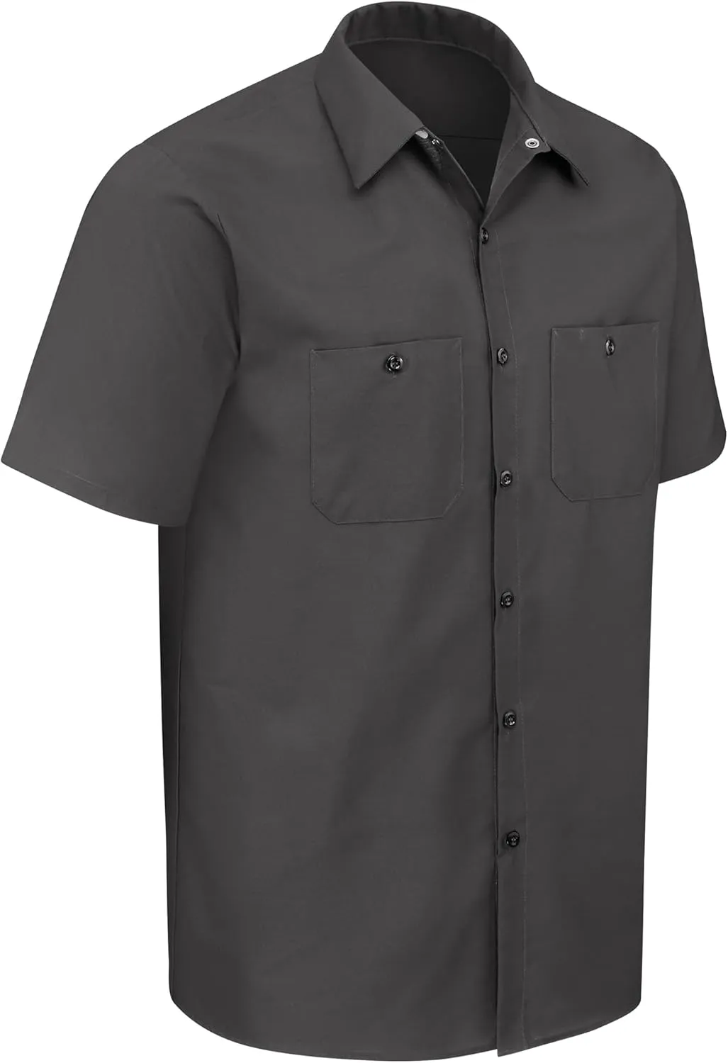 Red Kap Men's Industrial Work Shirt, Regular Fit, Short Sleeve