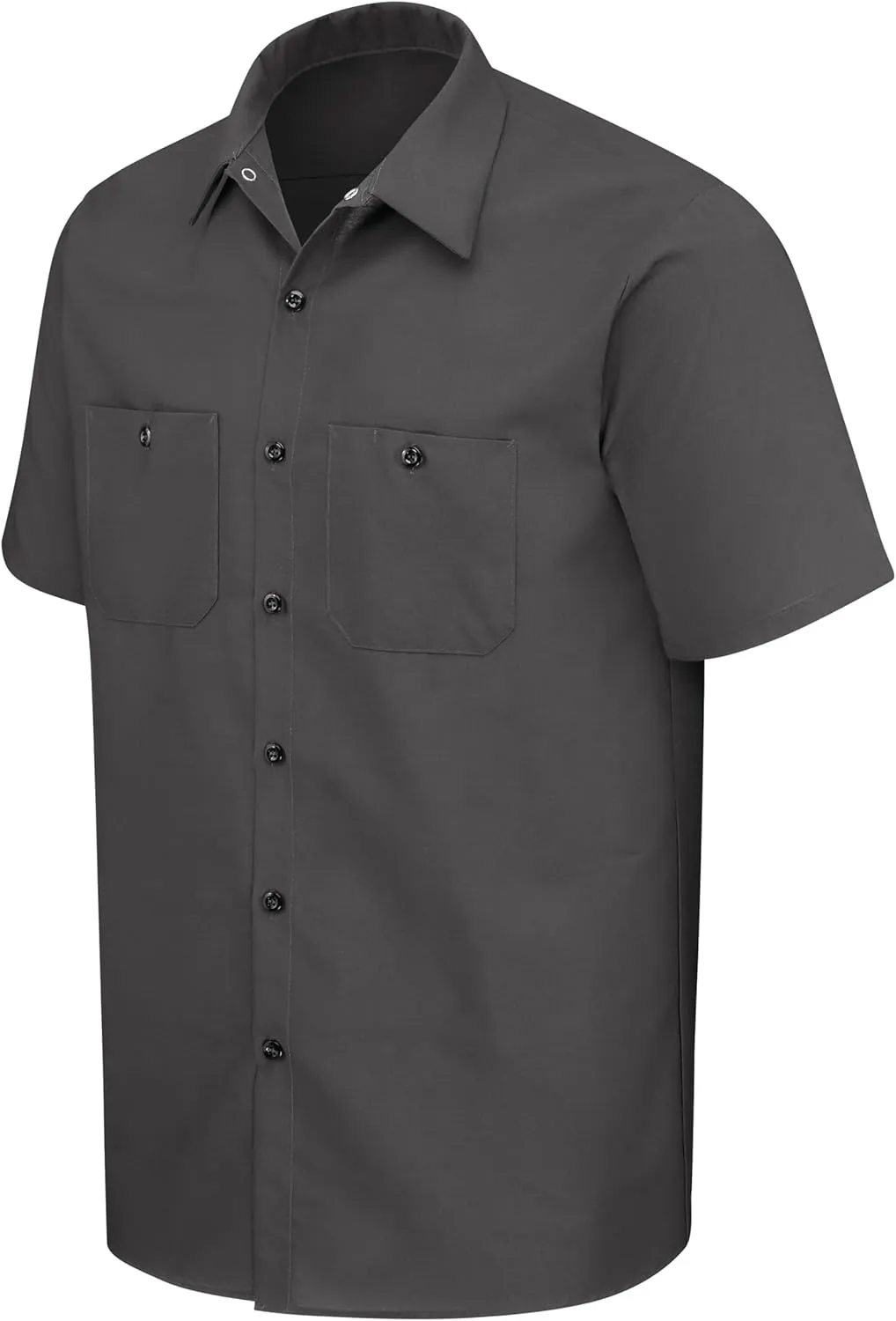 Red Kap Men's Industrial Work Shirt, Regular Fit, Short Sleeve