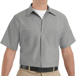 Red Kap Men's Industrial Work Shirt, Regular Fit, Short Sleeve