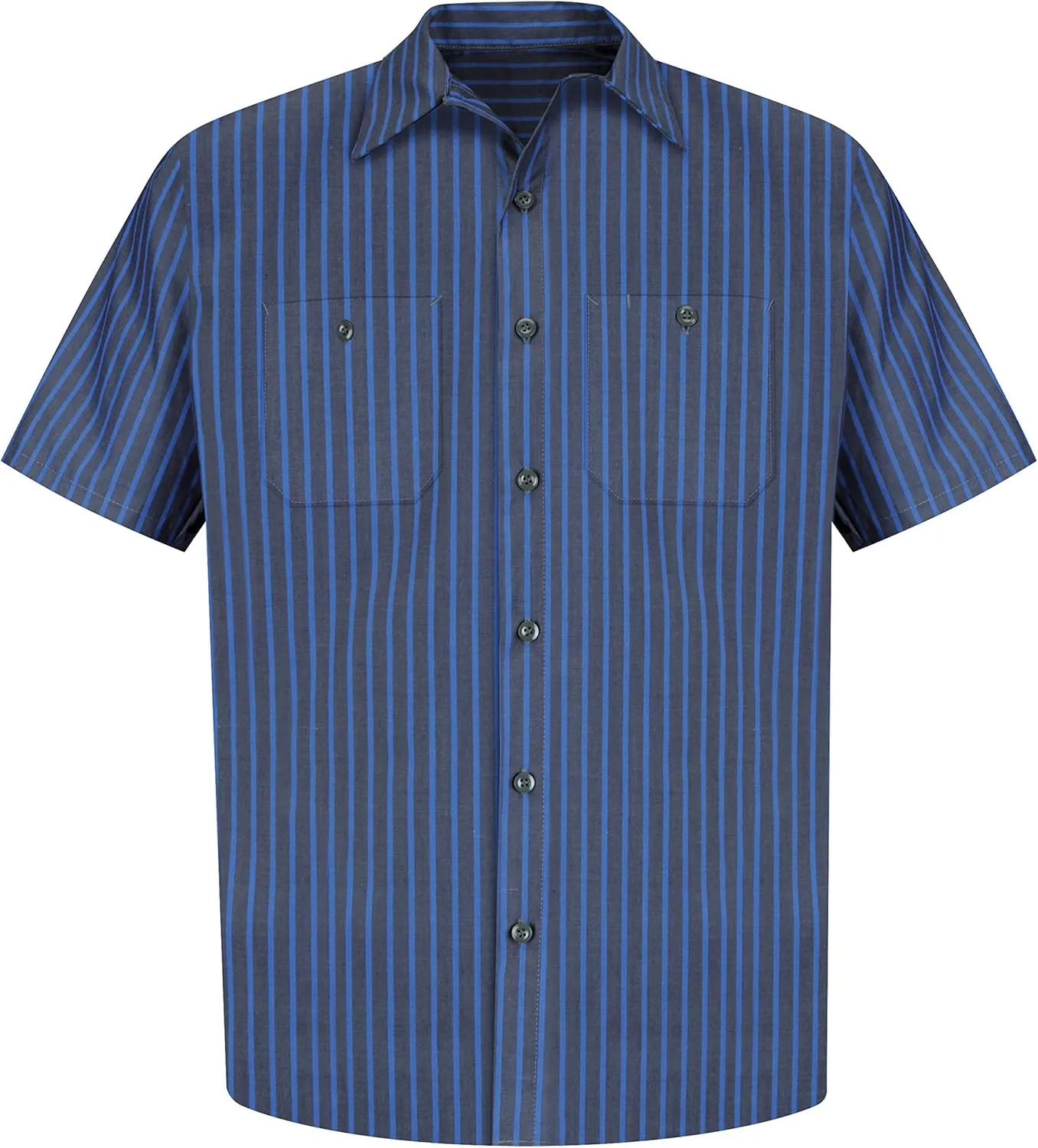 Red Kap Men's Industrial Work Shirt, Regular Fit, Short Sleeve