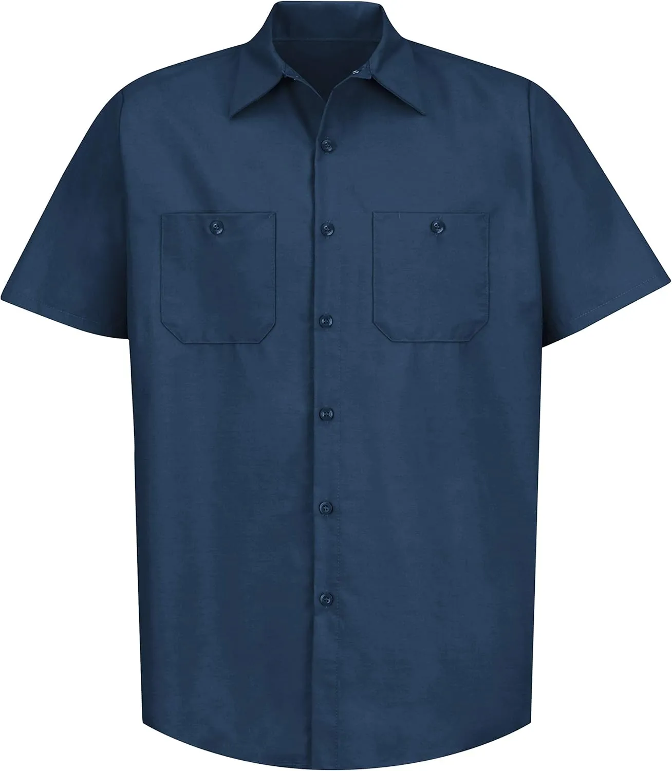 Red Kap Men's Industrial Work Shirt, Regular Fit, Short Sleeve