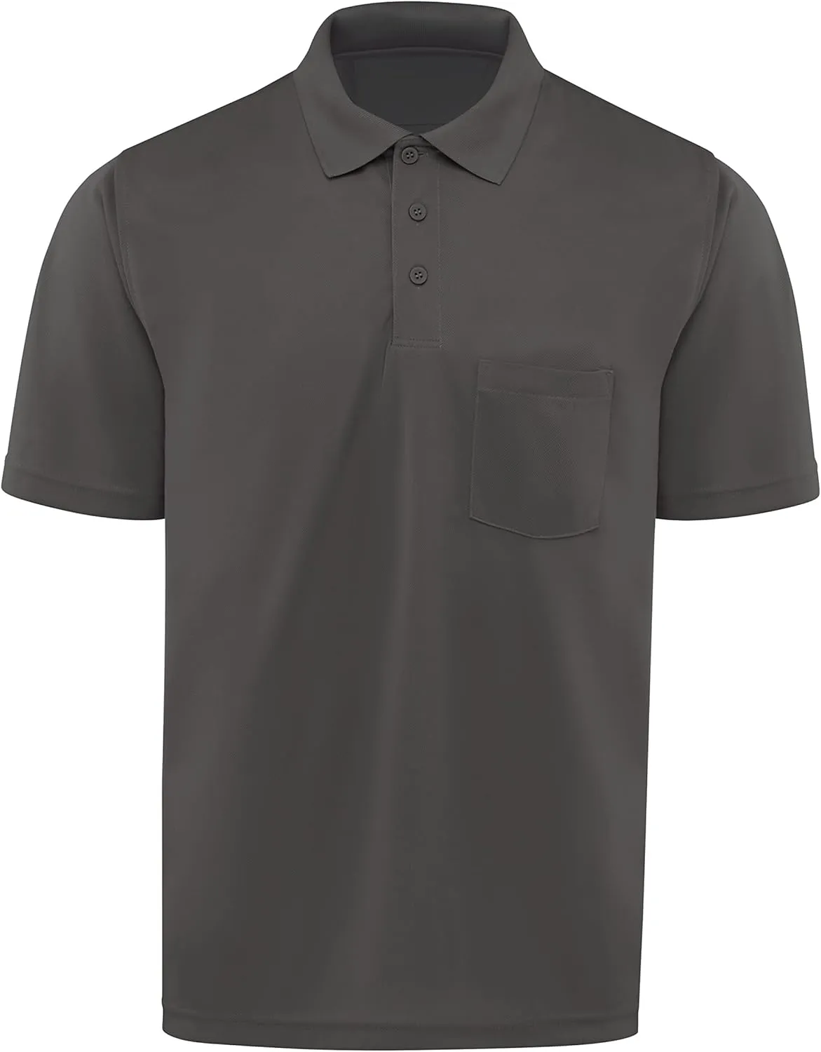 Red Kap Men's Short Sleeve Performance Knit Pocket Polo