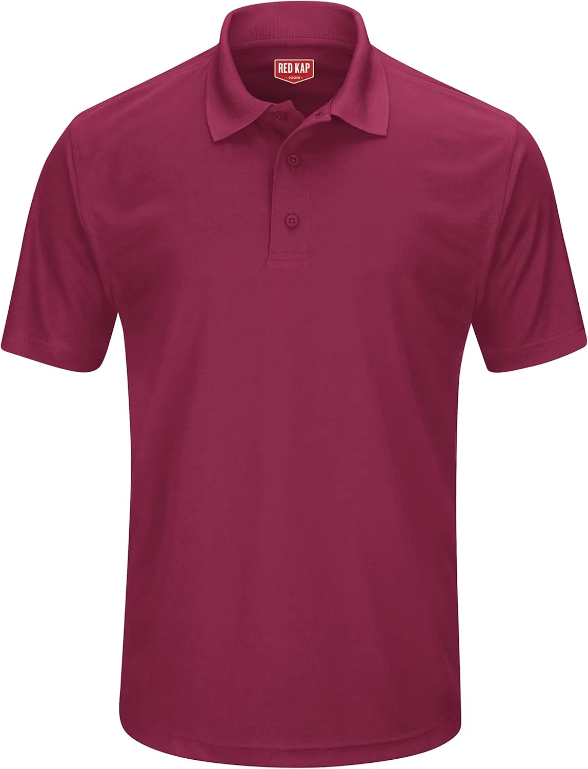 Red Kap Men's Short Sleeve Performance Knit Pocketless Coro Polo