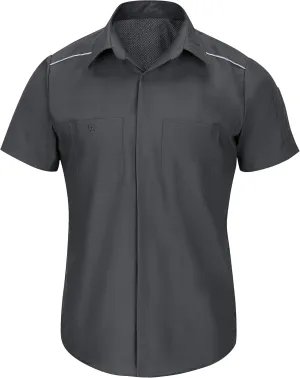 Red Kap Men's Short Sleeve Pro Airflow Work Shirt