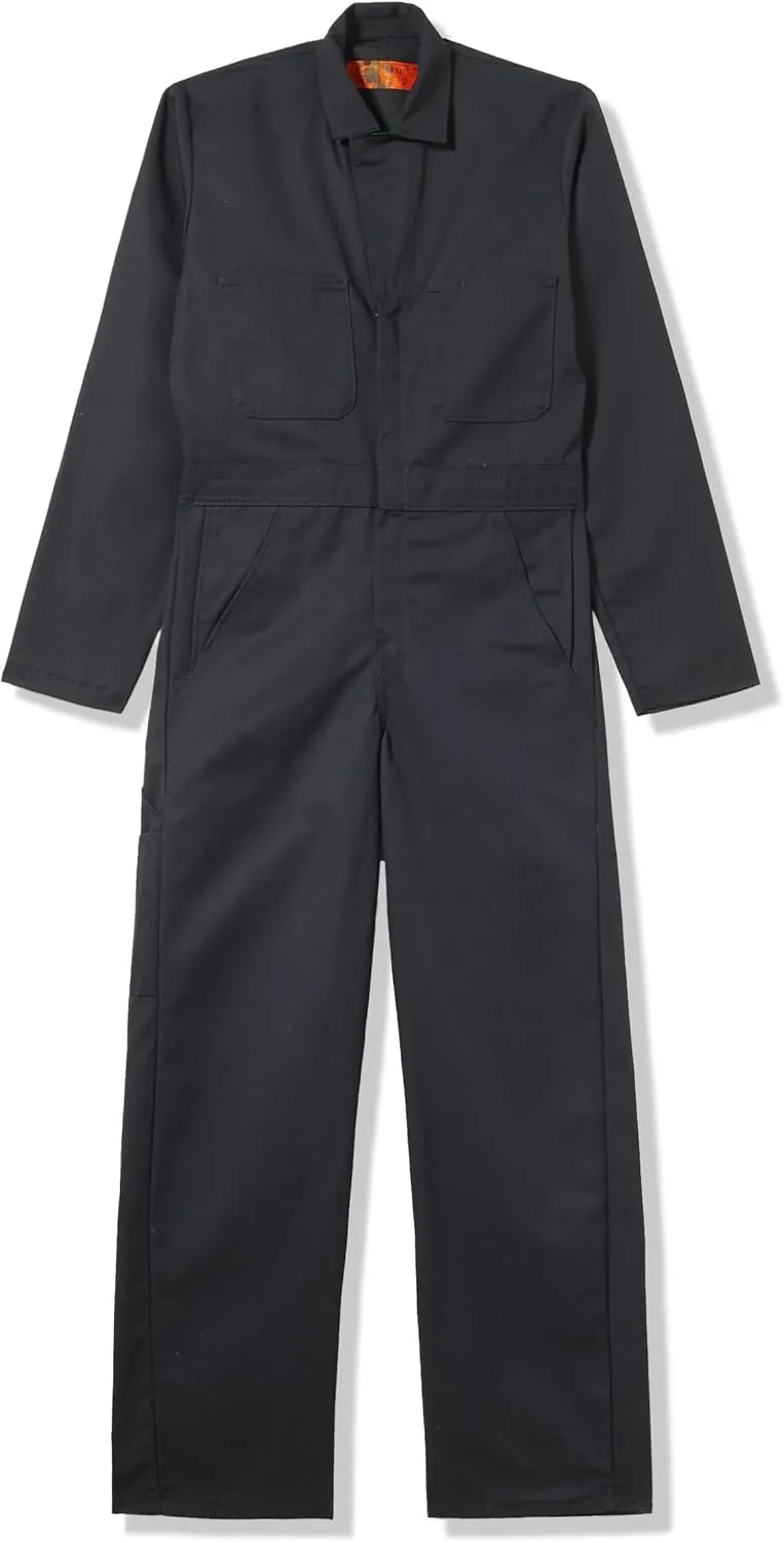 Red Kap Men's Twill Action Back Coverall