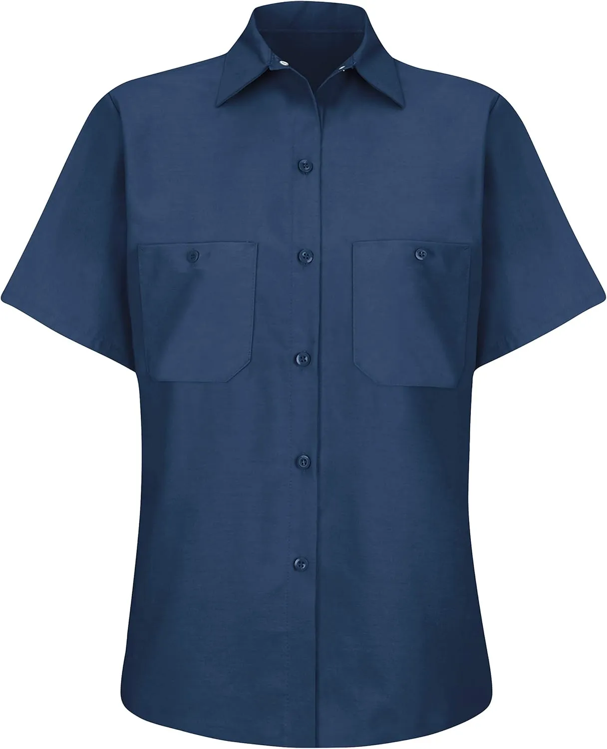 Red Kap Women's Short Sleeve Industrial Work Shirt